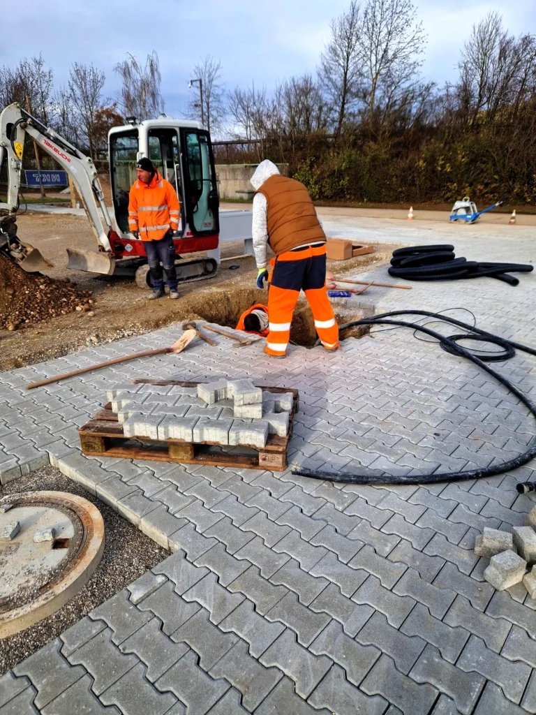 Erstellung von Kabelinfrastruktur bis 20 kV