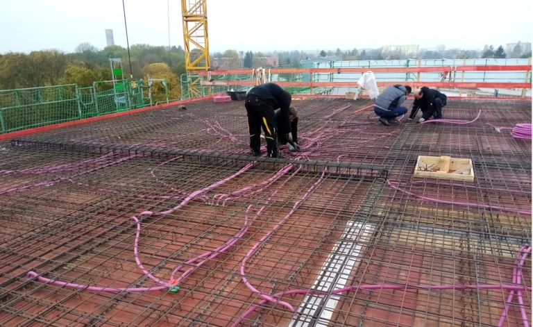Gebäudeinstallation für Gewerbe- und Industriebauten